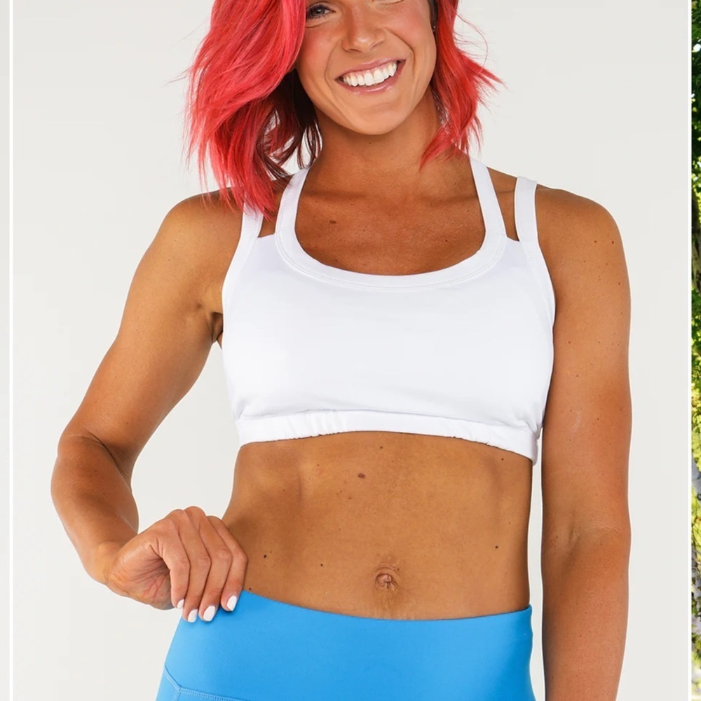 Kiava ENDURANCE SPORTS BRA white small